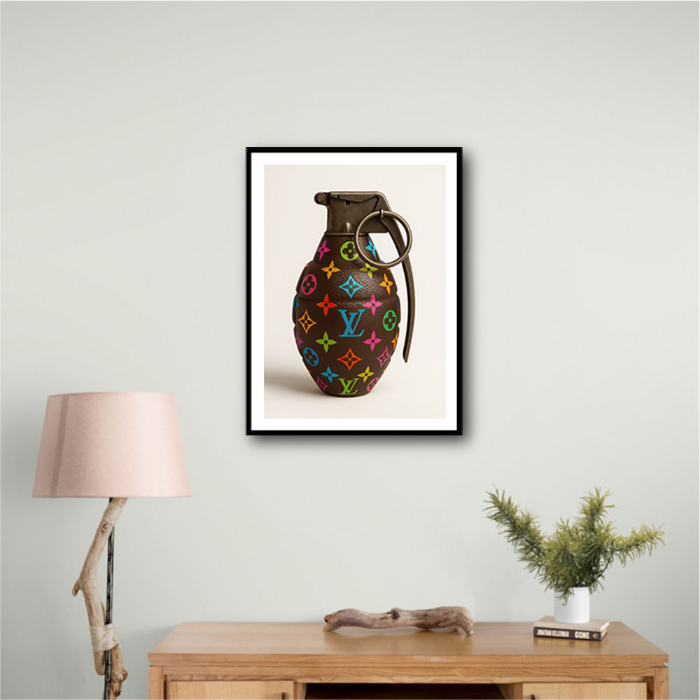 Louis Vuitton Fashion Inspired Grenade 3 Wall Art